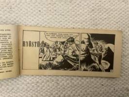 Villi Länsi 1963 nr 13 Kapteeni Miki Ryöstö -comic