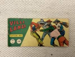 Villi Länsi 1963 nr 15 Kapteeni Miki Ryöstö Prescottissa -comic