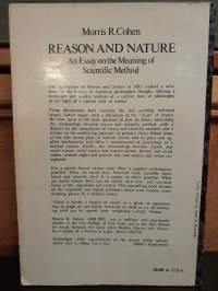 Reason and Nature - An Essay on the Meaning of Scientific Method