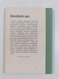 Äänenkäytön opas