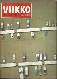 Viikkosanomat 1964 nr 24 / Helsinkiä helikopterista, prinsessa Desiree, Tito Suomessa, Kypros,