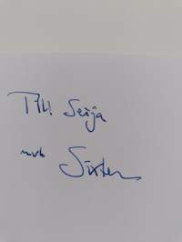 Talous ja utopia (signeerattu, tekijän omiste)