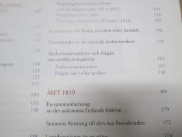Det autonom Finlands födelse 1808-1819