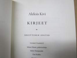 Aleksis Kivi - Kirjeet - Kriittinen editio