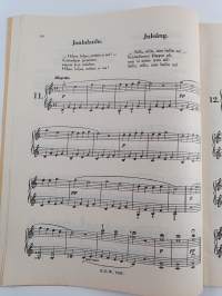 Kinder-Lieder-Album : Kokoelma lastenlauluja = En samling barnsånger : Op 50 : 46 suosittua lastenlaulua pianonsoiton vasta-alkajille : 46 omtyckta barnsånger för...