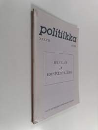 Politiikka 4/1996 : Valtiotieteellisen yhdistyksen julkaisu