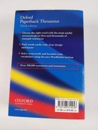 Oxford paperback thesaurus