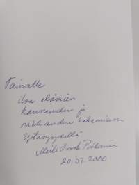 Polttava lapsuus (signeerattu, tekijän omiste)