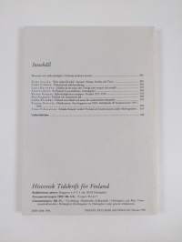 Historisk tidskrift för Finland + liite