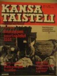 Kansa taisteli 1981 nr 6, Kannaksen suurtaistelut 1944, artikkeleja ja kuvia Mannerheim, rauhan marsalkka. ( Chevalier-kaartin upseerina, 13.Ulaanirykmentin