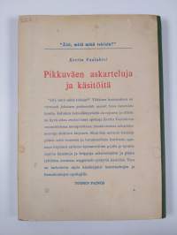 Pikkuväen askarteluja ja käsitöitä