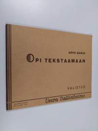 Opi tekstaamaan