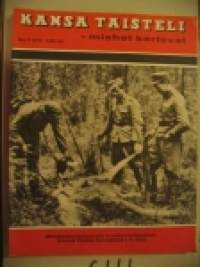 Kansa Taisteli 1975 nr 11, Paavo Junttila (JR 53 1.komppania) eräs syntymäpäivä . Siirtoväen tunnelmia Vuoksen - Vuosalmen tienoilta . Artikkeli ja kuvasarja: