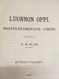 Luonnon oppi - Kansakouluja varten - 1897