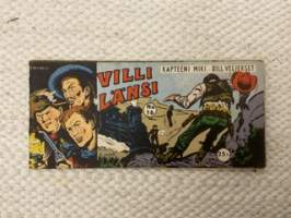 Villi Länsi 1957 nr 16 Kapteeni Miki - Bill-veljekset Taistelu kiihtyy -comics
