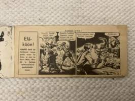 Villi Länsi 1957 nr 18 Kapteeni Miki - Bill-veljekset Eläköön -comics