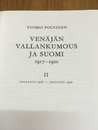 Venäjän vallankumous ja Suomi 1917-1920  2 - Toukokuu 1918 - joulukuu 1920.