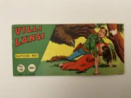 Villi Länsi 1962 nr 10 Kapteeni Miki Hiacuolan tuho -comics