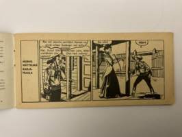 Villi Länsi 1962 nr 13 Kapteeni Miki Murhenäytelmä karjatilalla -comics
