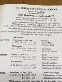 Postikorttien ja -merkkien huutokauppaluettelo - 173. Auction Edgar Mohrmann &amp; co