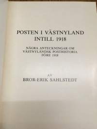 Posten i västnyland intill 1918 - Länsi-Uudenmaan posti ennen vuotta 1918