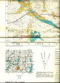 Kuorevesi - 2231  10  Peruskartta 1 : 20 000  kartta