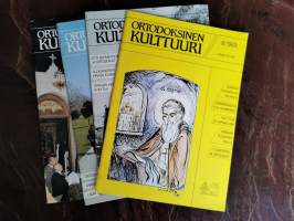 Ortodoksinen kulttuuri 1-2/1989, 3/1989, 4/1989, 6/1989 (neljä numeroa)