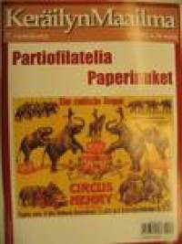Keräilyn Maailma 2002 nr 4.  partiofilatelia paperinuket Boktori on tullut jäädäkseen -artikkeli