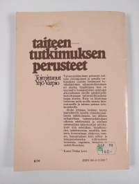 Taiteentutkimuksen perusteet