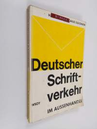 Deutscher Schriftverkehr im Aussenhandel