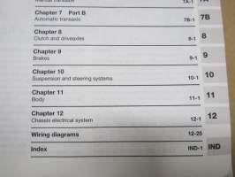 Ford Contour &amp; Mercury Mystique 1995 through 1998 All models - Haynes Automotive Repair Manual