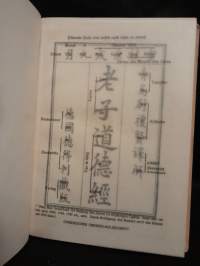 Das buch des alten vom sinn und leben - Aus dem chinesischen verdeutscht und erläutert von Richard Wilhelm