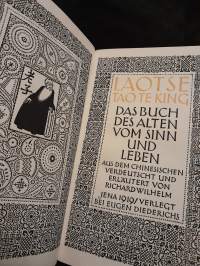 Das buch des alten vom sinn und leben - Aus dem chinesischen verdeutscht und erläutert von Richard Wilhelm