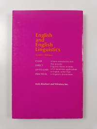 English and English linguistics