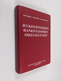 Julkisyhteisöjen hankintatoimen oikeussäännöt