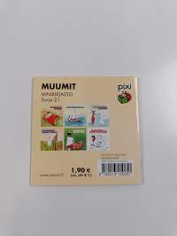 Muumipeikko maalaa taulun