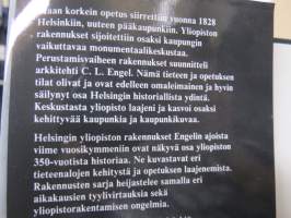 Yliopiston Helsinki - University Architecture in Helsinki -Helsingin yliopiston laitokset ja rakennukset kuvin ja piirustuksin