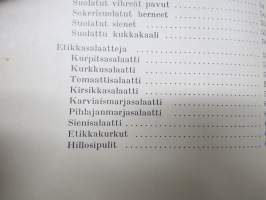 Kodin säilykekirja - raakasäilytys-, umpioimis- ja keittämisohjeita