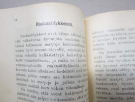 Kodin säilykekirja - raakasäilytys-, umpioimis- ja keittämisohjeita