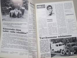 Mobilisti (ja harrasteautoilija) 1979 nr 1 -käyttämätön varastossa säilytetty kappale, jossa kuitenkin joitakin jälkiä / kauneusvirheitä kansissa