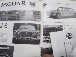 Voima Vaunu 1969 nr 2 -Morris / MG / Jaguar asiakaslehti