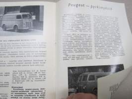 Peugeot-uutisia 1955 nr 2 näyttelynumero -asiakaslehti