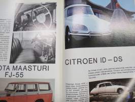 Automies 1969 nr 1 -asiakaslehti; Toyota &amp; Citroen mallit 1969