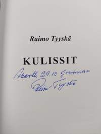 Kulissit (signeerattu, tekijän omiste)
