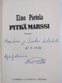 Pitkä marssi : romaani (signeerattu, tekijän omiste)