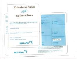 Kultainen Passi  , Silja Line  bonuskortti 1994
