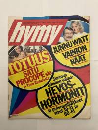 Hymy 1982 nr 2, Junnu Watt Vainion häät, Tuula Saarton tarina, Anita Walli