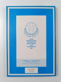 History of the European Meetings of Meat Research Workers, EMMRW 1955-1986