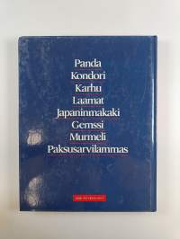 Vuoristot : panda, kondori, karhu, laamat, japaninmakaki, gemssi, murmeli, paksusarvilammas