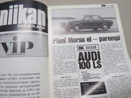 Audi 100 LS Koeajoselostuksia nr 2 Tekniikan Maailma 1969 nr 19 eripainos -myyntiesite